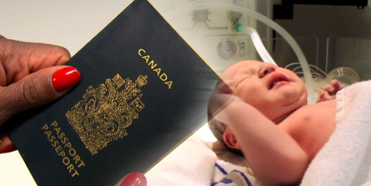 الولادة في كندا